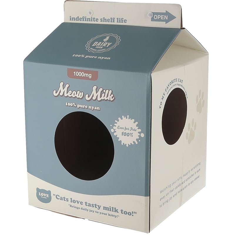 Fuji Boeki Кошка Милый Домик для Царапания Картонный Домик Форма Молочного Пакета Ширина 33 x Глубина 33 x Высота Грузоподъемность 49193 48.5см
Fuji Boeki Кошка Милый Домик для Царапания Картонный Домик Форма Молочного Пакета Ширина 33 x Глубина 33 x Высота Грузоподъемность 49193 48.5см