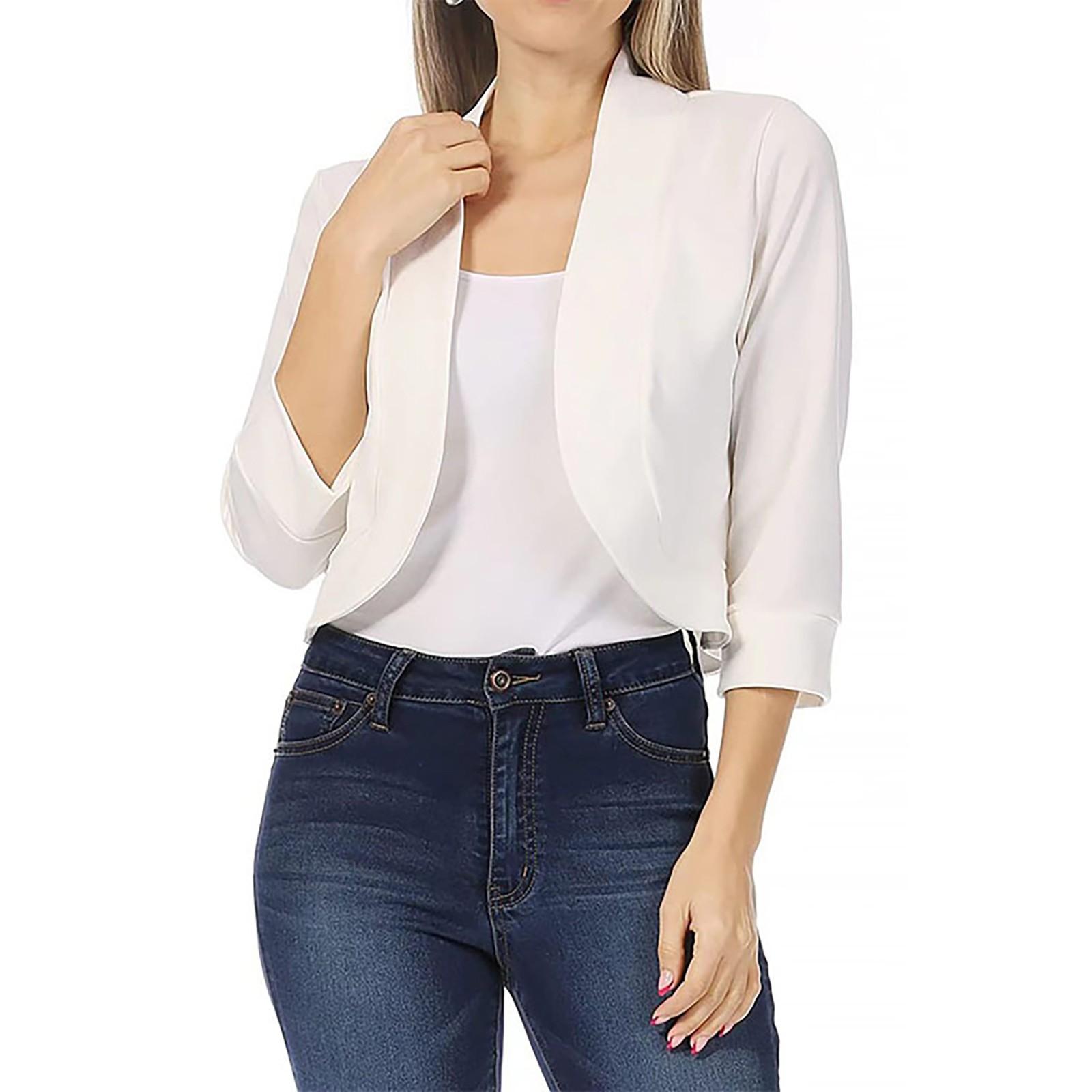 Women s Casual Color Cardigan Top Color Jacket Small Suit XXXXXL
Women s Casual Color Cardigan Top Color Jacket Small Suit XXXXXL