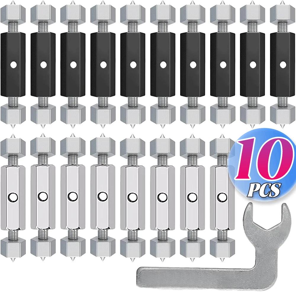 86/118 Type Wall Switch Socket Cassette Repairer Adjustable Cassette Screws Support Rod with Wrench Electrical Accessories 10pcs&220V
86/118 Type Wall Switch Socket Cassette Repairer Adjustable Cassette Screws Support Rod with Wrench Electrical Accessories 10pcs&220V