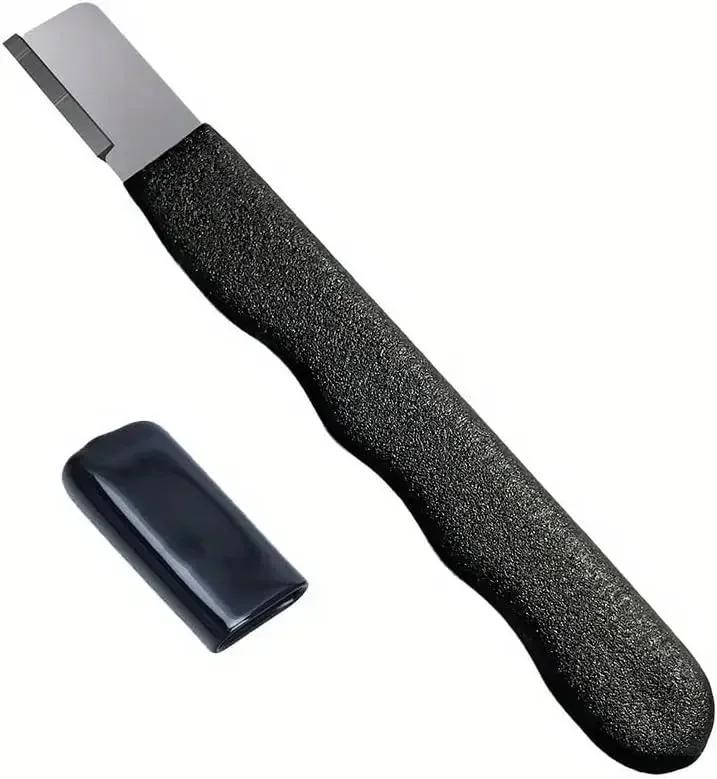 Металлический точильный камень для обрезки ножей, ручные садовые ножницы, точилка для ножниц с крышкой, мини-портативная точилка для ножей, точильный камень 1PCS