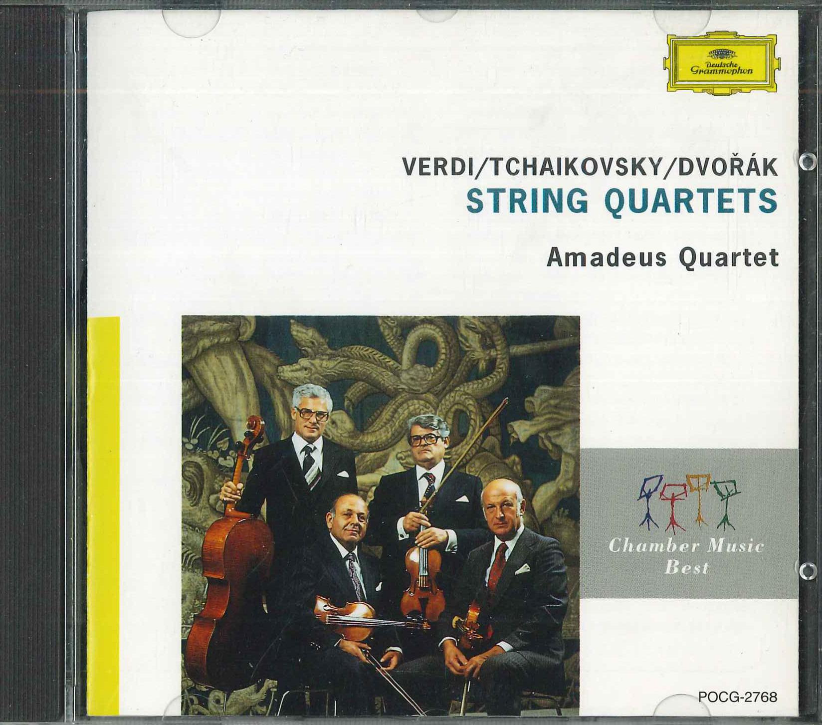 CD AMADEUS STRING QUARTET, VERDI, TCHA - Verdi: String Quartet in E minor POCG2768 POLYDOR 1992 Japan Classical Used
CD AMADEUS STRING QUARTET, VERDI, TCHA - Verdi: String Quartet in E minor POCG2768 POLYDOR 1992 Japan Classical Used