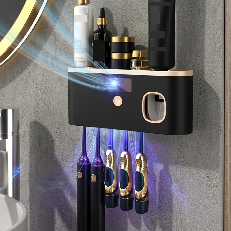 Умный УФ-стерилизатор для зубных щеток, зарядка через USB и солнечную энергию, настенное крепление, встроенная перезаряжаемая литиевая батарея, установка без сверления
Умный УФ-стерилизатор для зубных щеток, зарядка через USB и солнечную энергию, настенное крепление, встроенная перезаряжаемая литиевая батарея, установка без сверления