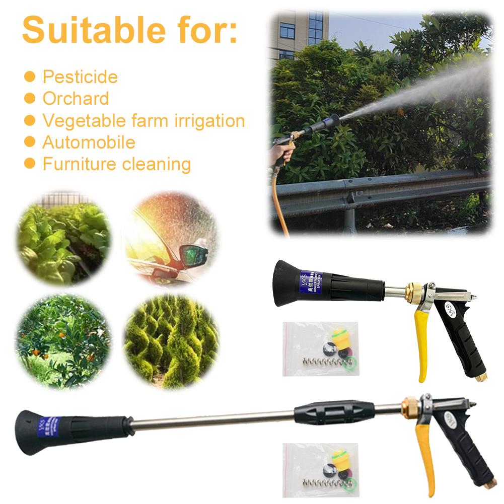 Sprayer Up To 5.5GPM 400 PSI High-Pressure Sprinkler Rotatable Garden Irrigation Sprayer Fruit Tree Irrigation Spray Gun
Sprayer Up To 5.5GPM 400 PSI High-Pressure Sprinkler Rotatable Garden Irrigation Sprayer Fruit Tree Irrigation Spray Gun