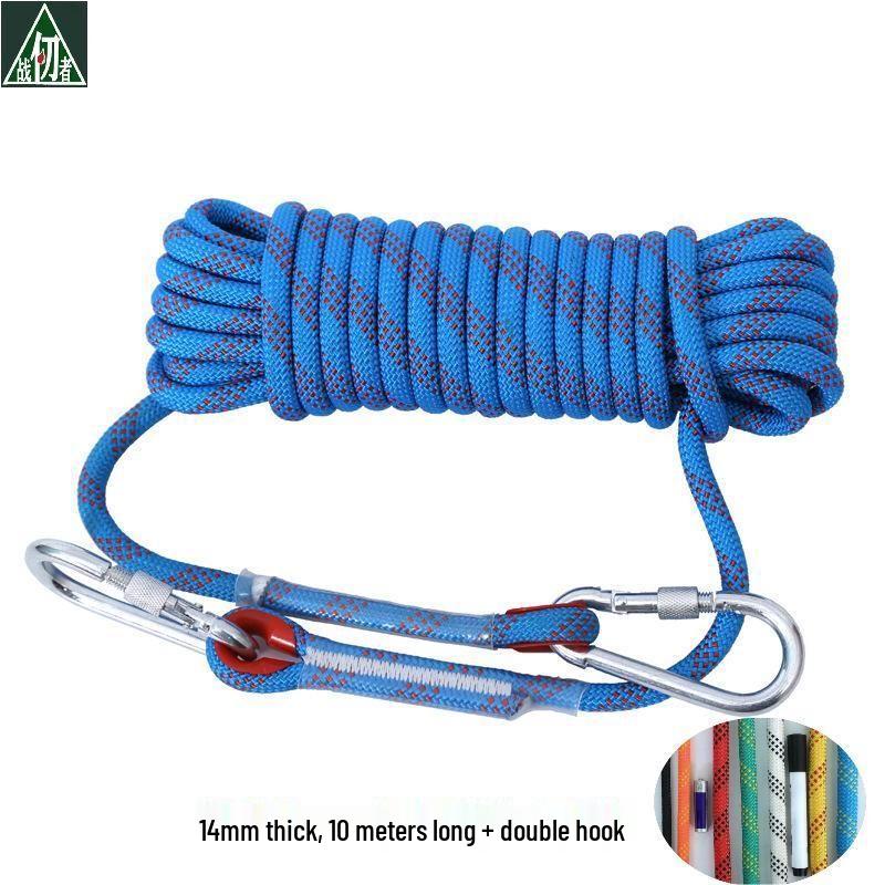 Zhan Renzhe Outdoor Climbing & Rescue Safety Rope 10 meters
Zhan Renzhe Outdoor Climbing & Rescue Safety Rope 10 meters