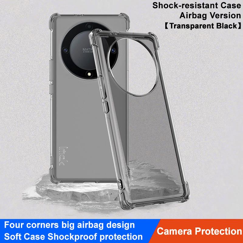 IMAK For Honor X9a 5G/X40 5G/Magic5 Lite 5G TPU Phone Back Case Clear Anti-fall Airbag Cover Transparent Black
IMAK For Honor X9a 5G/X40 5G/Magic5 Lite 5G TPU Phone Back Case Clear Anti-fall Airbag Cover Transparent Black