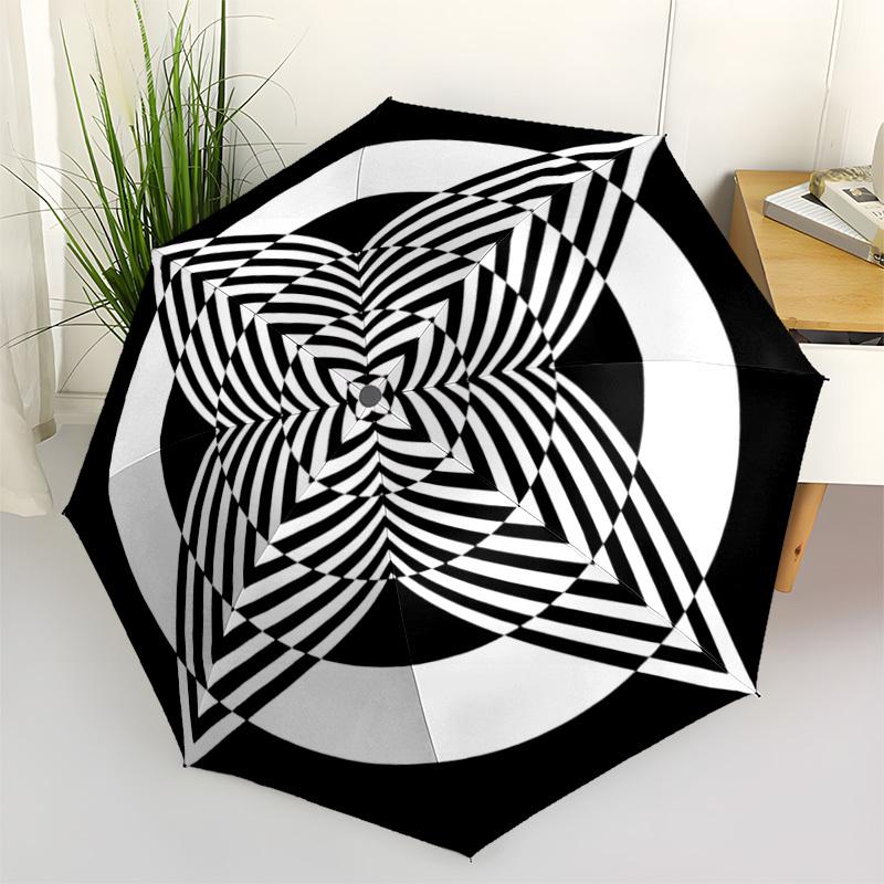 1pc Optical Illusion Automatic Umbrella | Portable Foldable 8-Rib Manual Open, Cute Birthday & Holiday Gift for Outdoor yy260107092
1pc Optical Illusion Automatic Umbrella | Portable Foldable 8-Rib Manual Open, Cute Birthday & Holiday Gift for Outdoor yy260107092