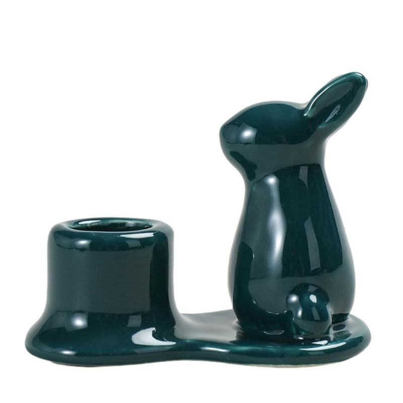 Cartoon Rabbit Candle Holder Ceramic Candle Stand for Bedroom Kitchen Bathroom Candlesticks Decors for Christmas Birthday
Cartoon Rabbit Candle Holder Ceramic Candle Stand for Bedroom Kitchen Bathroom Candlesticks Decors for Christmas Birthday