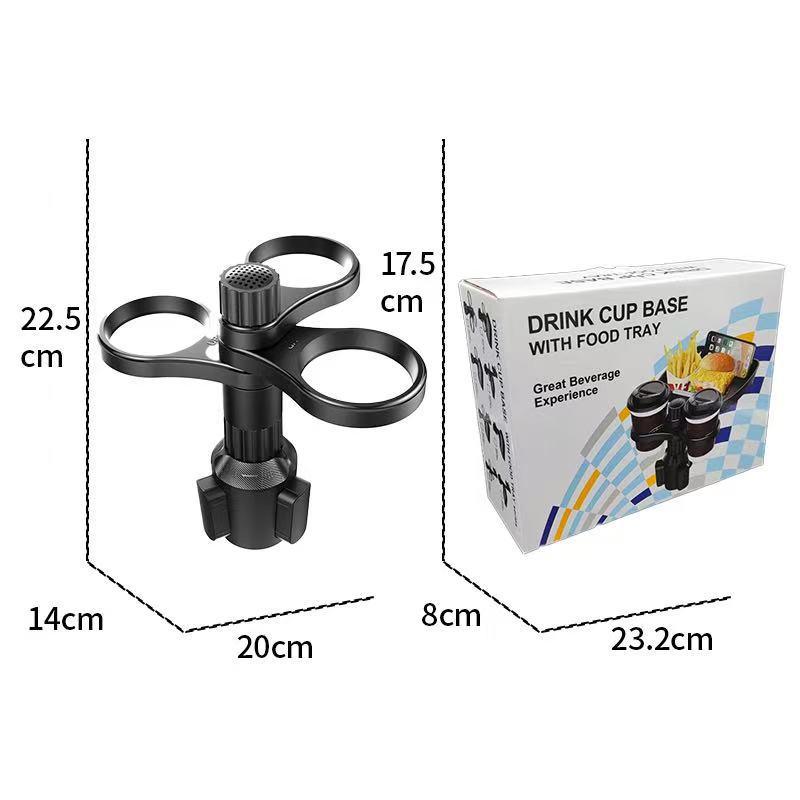 Rear Seat Multifunctional Car Cup Holder Coaster чорний
Rear Seat Multifunctional Car Cup Holder Coaster чорний