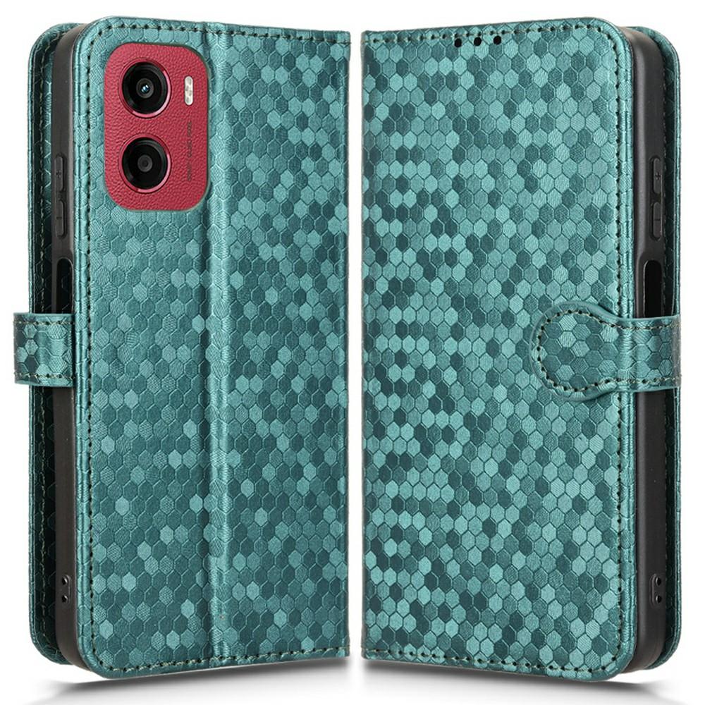 For Motorola Moto G05 4G/E15 4G Wallet Case Dot Pattern Imprint PU Leather Phone Cover Green
For Motorola Moto G05 4G/E15 4G Wallet Case Dot Pattern Imprint PU Leather Phone Cover Green