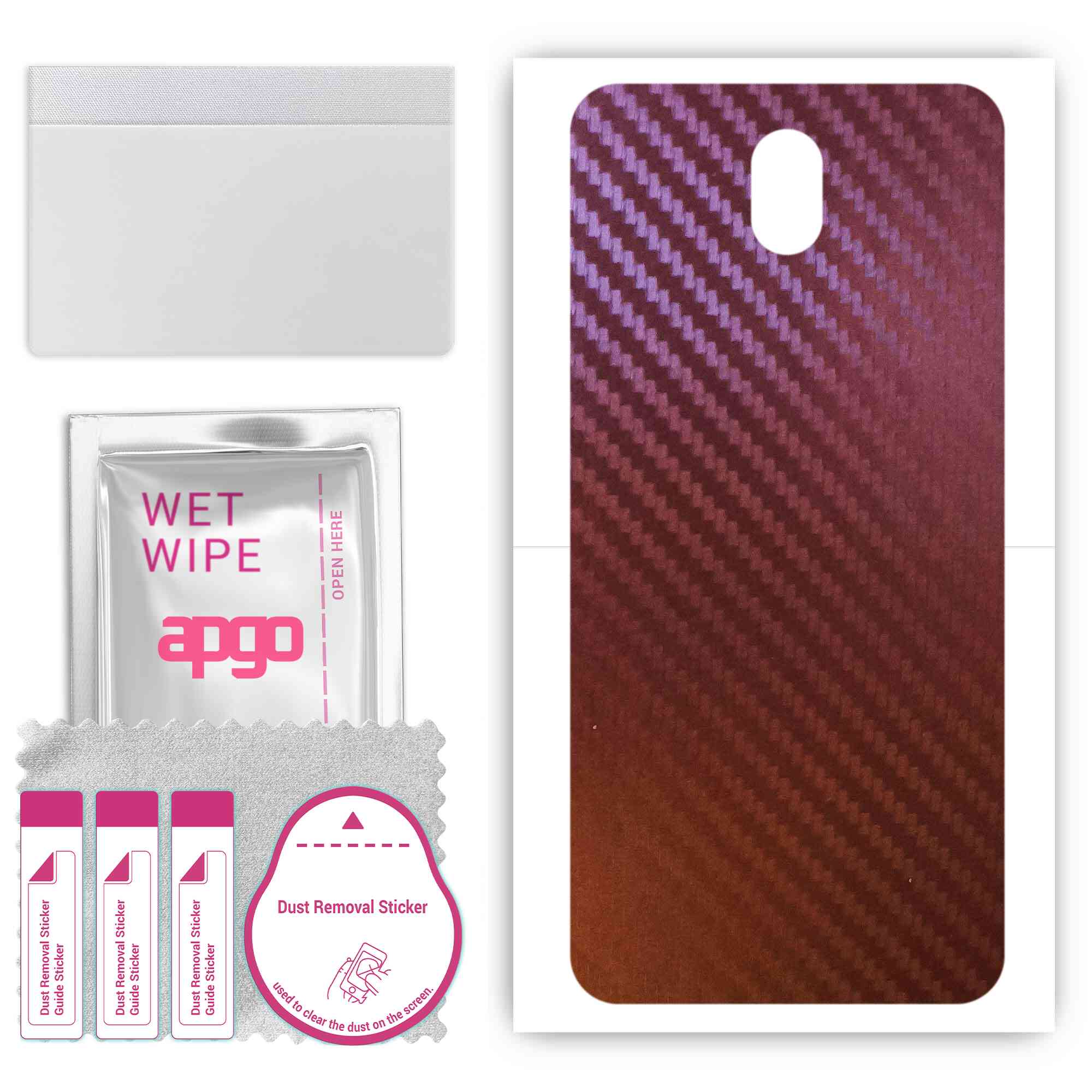 apgo skin sticker film foil vinyl for the BACK compatible with LG K30 (2019), scratch-resistant, easy to install - Carbon Chameleon CAKA5
apgo skin sticker film foil vinyl for the BACK compatible with LG K30 (2019), scratch-resistant, easy to install - Carbon Chameleon CAKA5