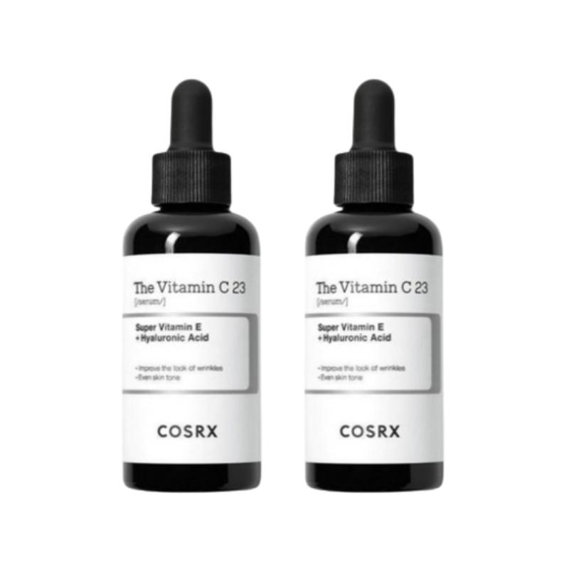COSRX Сироватка The Vitamin C 23% 20 мл – Високоактивна освітлююча сироватка проти темних плям для сяючої шкіри 2 pcs
COSRX Сироватка The Vitamin C 23% 20 мл – Високоактивна освітлююча сироватка проти темних плям для сяючої шкіри 2 pcs
