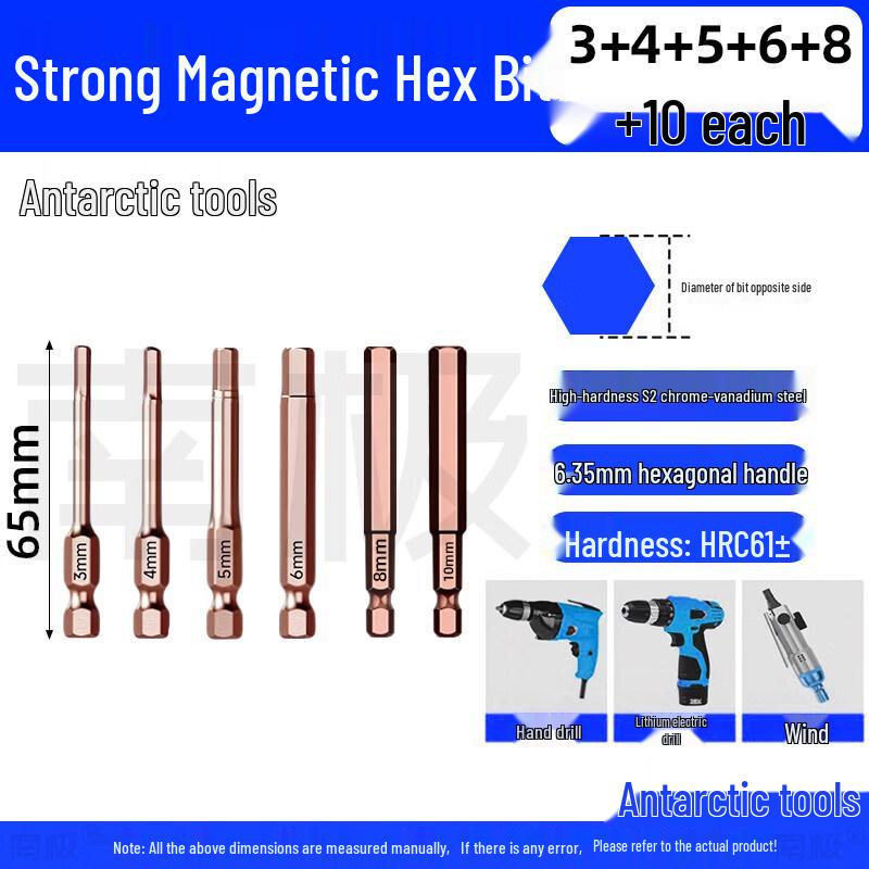Allied Industrial Grade Magnetic Hex Driver Bit
Allied Industrial Grade Magnetic Hex Driver Bit