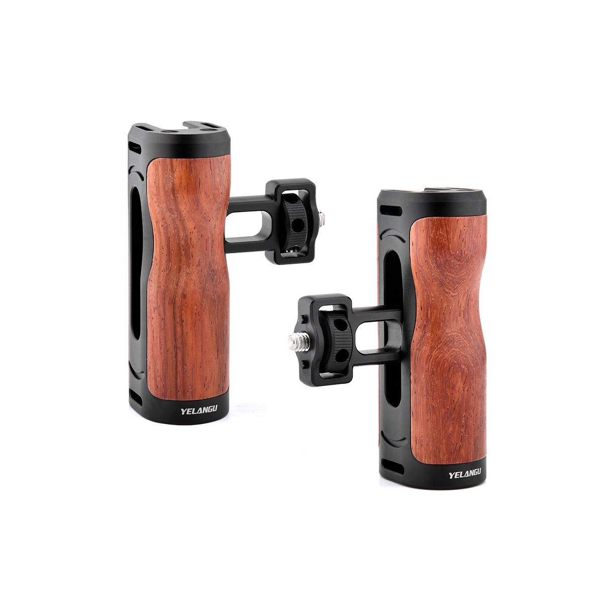 YELANGU Wolf King Metal Universal Phone Cage Kit with Wooden Double Handles Stabilizer
YELANGU Wolf King Metal Universal Phone Cage Kit with Wooden Double Handles Stabilizer
