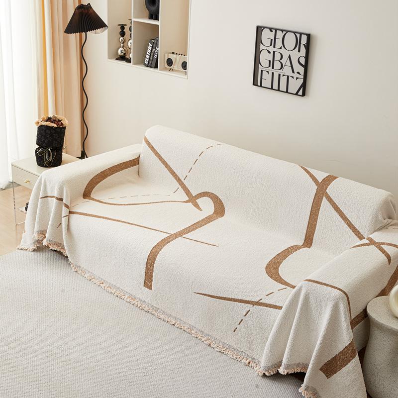 Universal Chenille Sofa Cover Four Seasons Slip-resistant Simple Sofa Blanket Full-wrap Cat-proof Towel Covers 180x130
Universal Chenille Sofa Cover Four Seasons Slip-resistant Simple Sofa Blanket Full-wrap Cat-proof Towel Covers 180x130