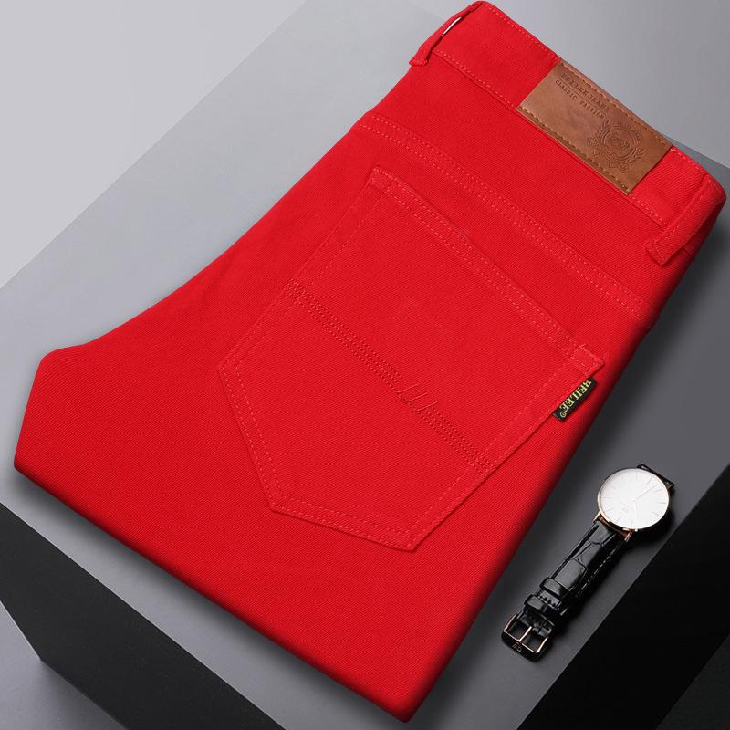 The New Light Luxury Fashion Pink Jeans Male Slim Summer Elastic Hundred Men s Mid-waist Casual Trousers 28 красный
The New Light Luxury Fashion Pink Jeans Male Slim Summer Elastic Hundred Men s Mid-waist Casual Trousers 28 красный