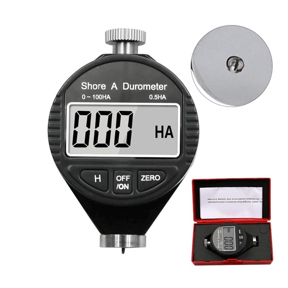 Hardness Meter Digital Gauge Shore Durometer Digital Durometer Hardness Tester Shore Sclerometer HA black
Hardness Meter Digital Gauge Shore Durometer Digital Durometer Hardness Tester Shore Sclerometer HA black