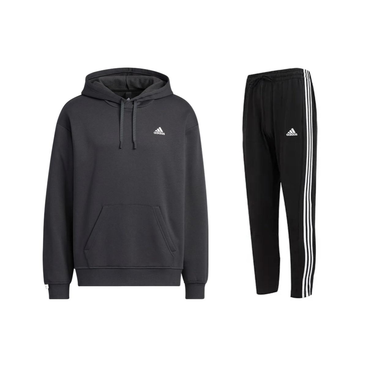 Adidas Kangaroo Pocket Long Sleeve Sweatshirt Vintage Tapered Knit Casual Sports Set Men sweatshirt IB2731+IC0044 M
Adidas Kangaroo Pocket Long Sleeve Sweatshirt Vintage Tapered Knit Casual Sports Set Men sweatshirt IB2731+IC0044 M