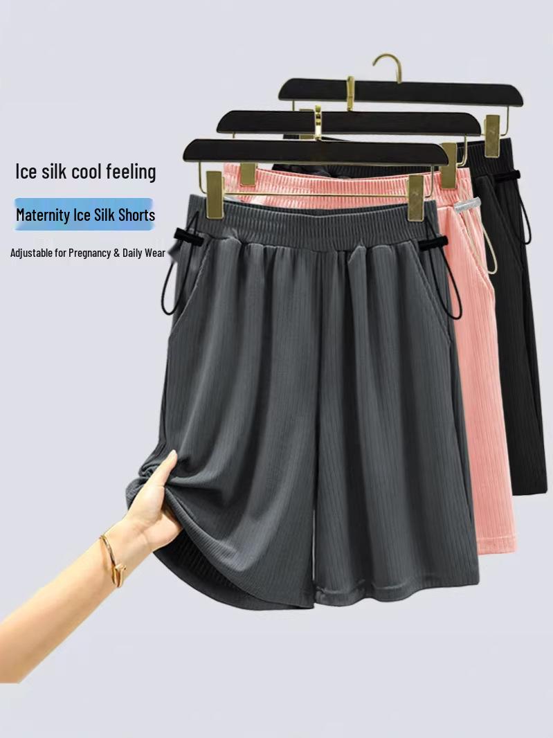 Maternity Ice Silk Wide-Leg Shorts: Adjustable, Loose-Fit, Plus Size for Pre and Post-Childbirth Comfort L (Weight: 110-130 lbs) рожевий
Maternity Ice Silk Wide-Leg Shorts: Adjustable, Loose-Fit, Plus Size for Pre and Post-Childbirth Comfort L (Weight: 110-130 lbs) рожевий