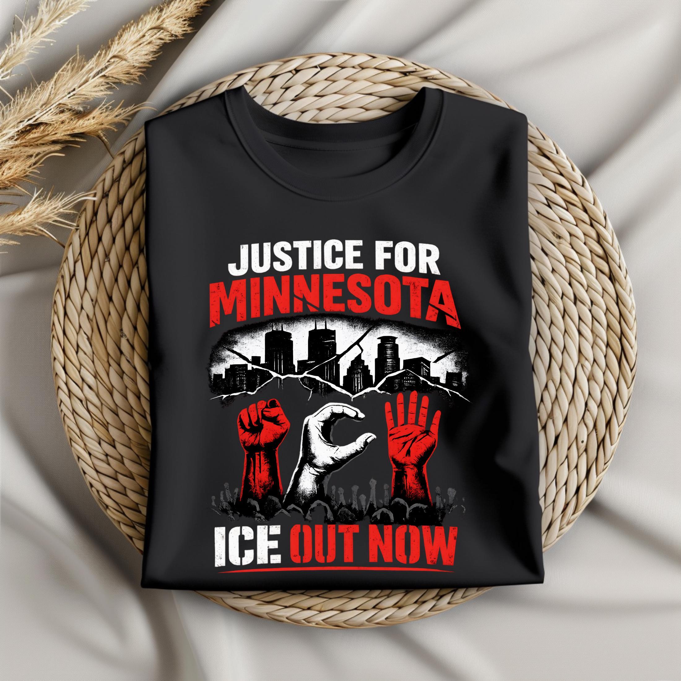Ice Shirt Immigration Justice for Minnesota Ice Protest Shirt Minneapolis Shirts Immigrant Shirts 2026 Women Unisex Cotton Tshirt 4XL
Ice Shirt Immigration Justice for Minnesota Ice Protest Shirt Minneapolis Shirts Immigrant Shirts 2026 Women Unisex Cotton Tshirt 4XL