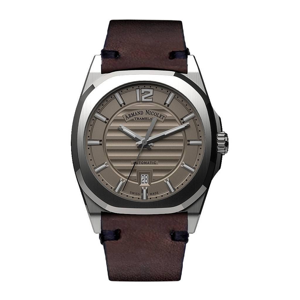 Мужские часы Armand Nicolet Tramelan J09 с серым циферблатом, автоматические A660AAA-GR-PK4140TM, ремешок из телячьей кожи серый
Мужские часы Armand Nicolet Tramelan J09 с серым циферблатом, автоматические A660AAA-GR-PK4140TM, ремешок из телячьей кожи серый