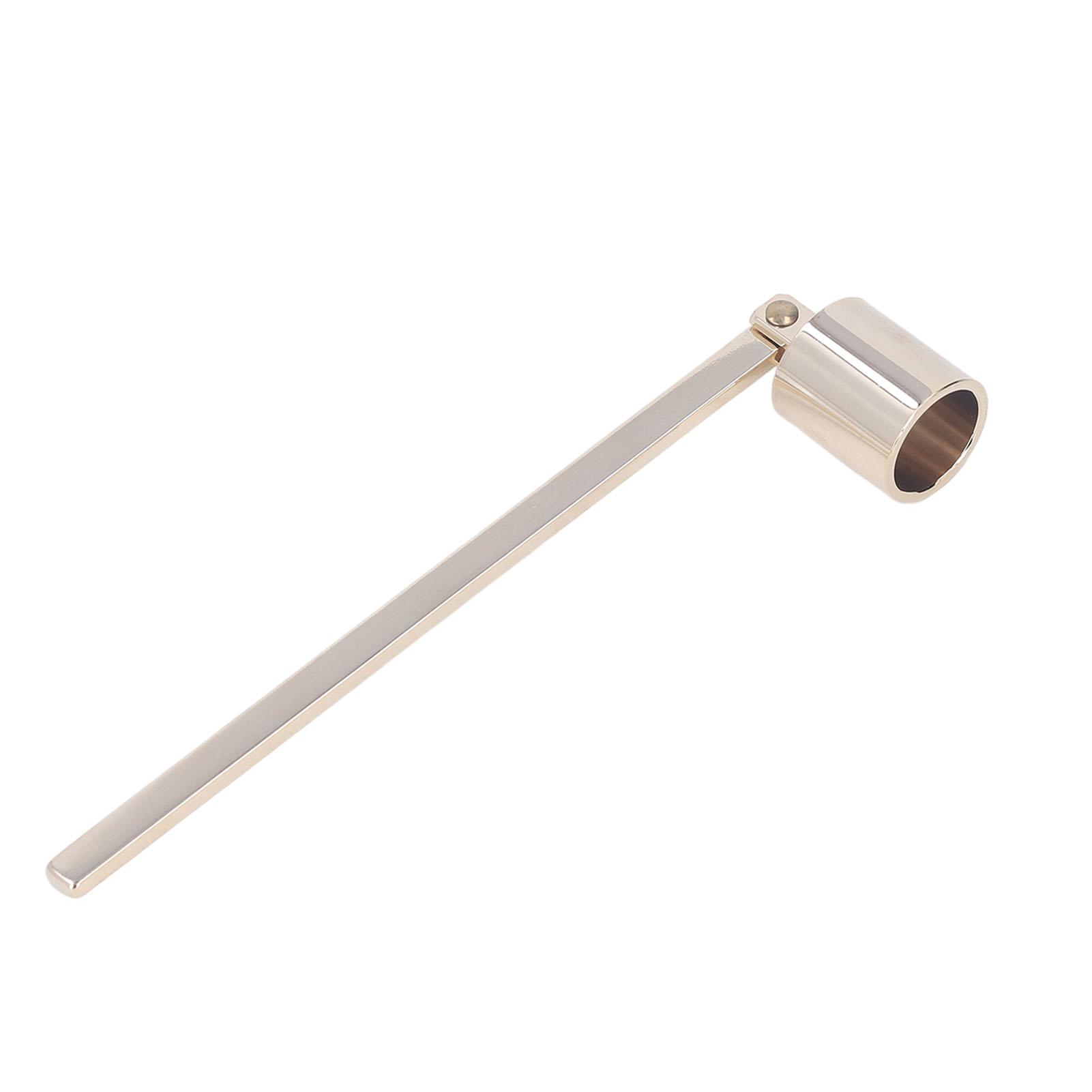 Candle Snuffer Long Handle Gold Stainless Steel Safe Wick Flame Extinguisher for Putting Out Flame
Candle Snuffer Long Handle Gold Stainless Steel Safe Wick Flame Extinguisher for Putting Out Flame