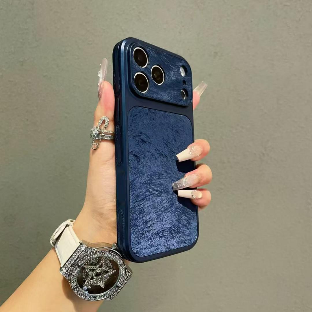 iPhone 17 Pro Max Leather Texture Case - Fits Apple 16, 15 & 13 - Fashionable Gauze Velvet Design iPhone 15 Pro Max синий
iPhone 17 Pro Max Leather Texture Case - Fits Apple 16, 15 & 13 - Fashionable Gauze Velvet Design iPhone 15 Pro Max синий
