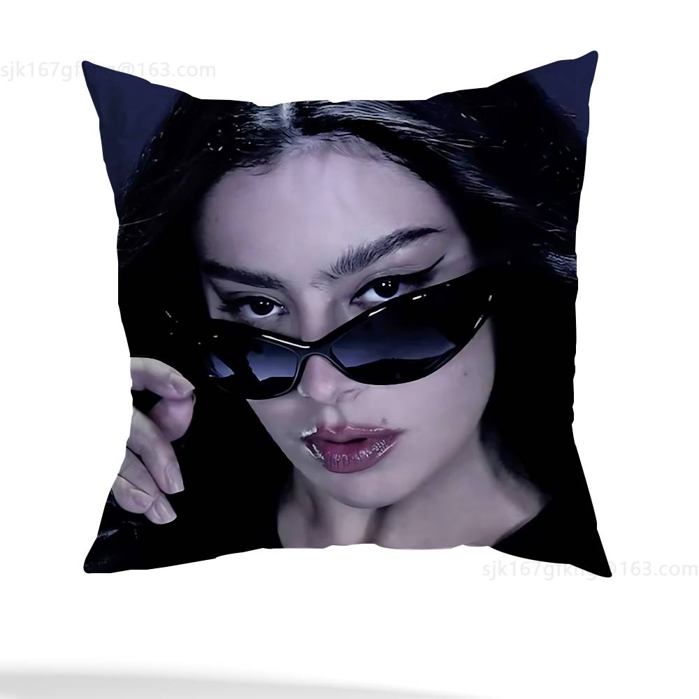 Singer Charli Xcx pillowcase casual style decoration, suitable for home decoration (excluding pillow core) 12x12Inch
Singer Charli Xcx pillowcase casual style decoration, suitable for home decoration (excluding pillow core) 12x12Inch