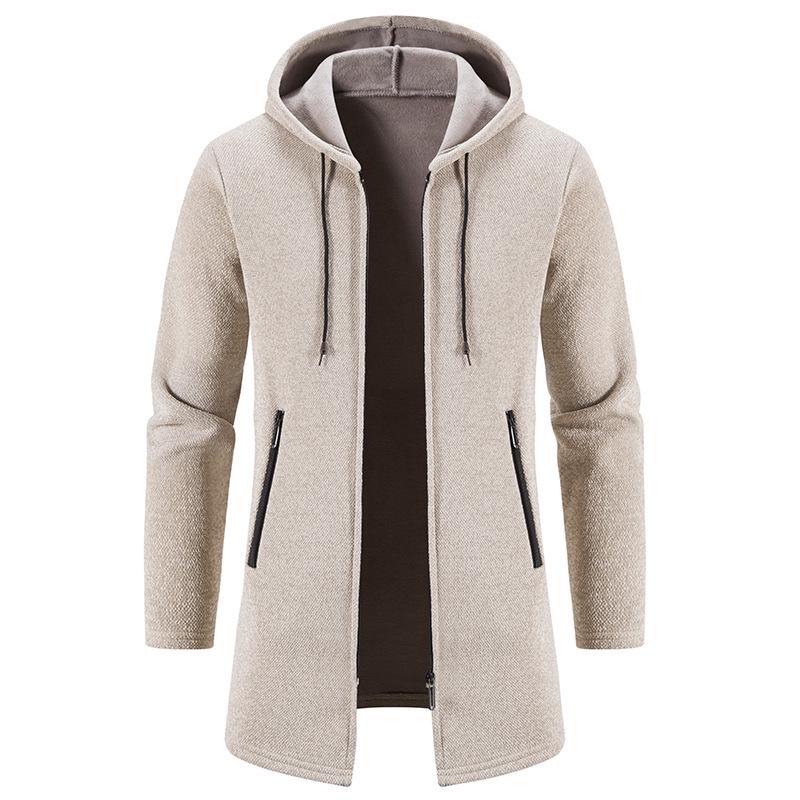 Men s Plus Velvet Hooded Knitwear Cardigan – Thickened, Windproof, Warm Mid-Length Jacket for Autumn/Winter (Middle-Aged & Elderly) XL бежевий
Men s Plus Velvet Hooded Knitwear Cardigan – Thickened, Windproof, Warm Mid-Length Jacket for Autumn/Winter (Middle-Aged & Elderly) XL бежевий