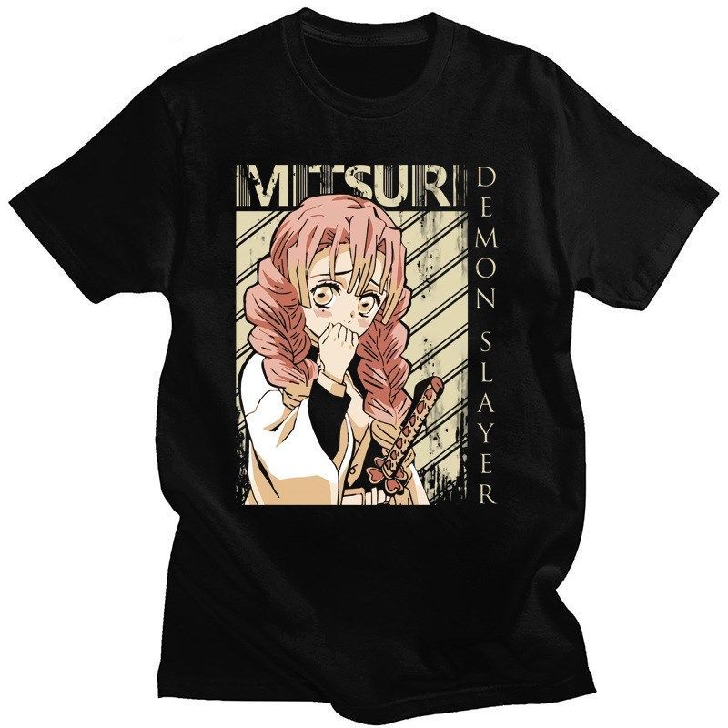 Demon Slayer Mitsuri Kanroji Love Hashira Anime Graphic Cotton T Shirt for Women 2026 Summer Casual Streetwear Black Tee 4XL
Demon Slayer Mitsuri Kanroji Love Hashira Anime Graphic Cotton T Shirt for Women 2026 Summer Casual Streetwear Black Tee 4XL