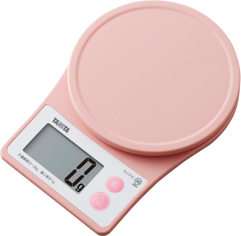 Tanita Cooking Scale Kitchen Scale Cooking Digital 2kg 1g Units 1 Second Start 1 Second Measurement Pink PK Quick and Accurate Measurement KJ-216
Tanita Cooking Scale Kitchen Scale Cooking Digital 2kg 1g Units 1 Second Start 1 Second Measurement Pink PK Quick and Accurate Measurement KJ-216