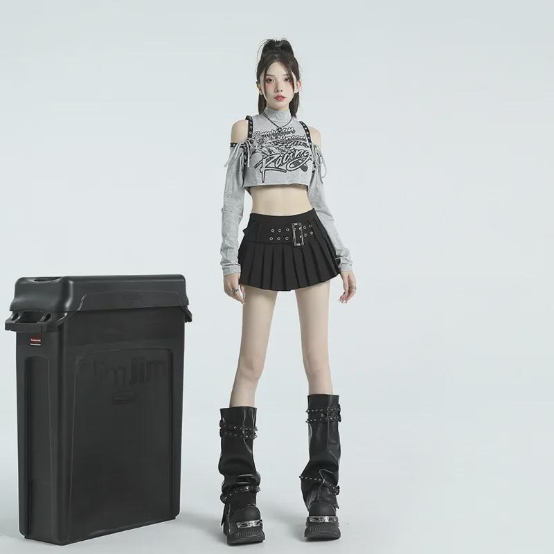 Early Autumn Spicy College Style Women s Pleated Mini Skirt with Anti-Exposure Lining Extra Large сірий колір
Early Autumn Spicy College Style Women s Pleated Mini Skirt with Anti-Exposure Lining Extra Large сірий колір