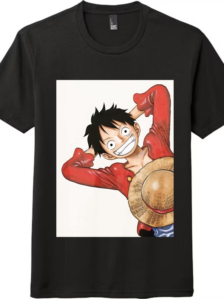 One Piece Luffy Image Printed Short - Sleeve T -Shirt|Trendy Anime Casual Top 4XL
One Piece Luffy Image Printed Short - Sleeve T -Shirt|Trendy Anime Casual Top 4XL