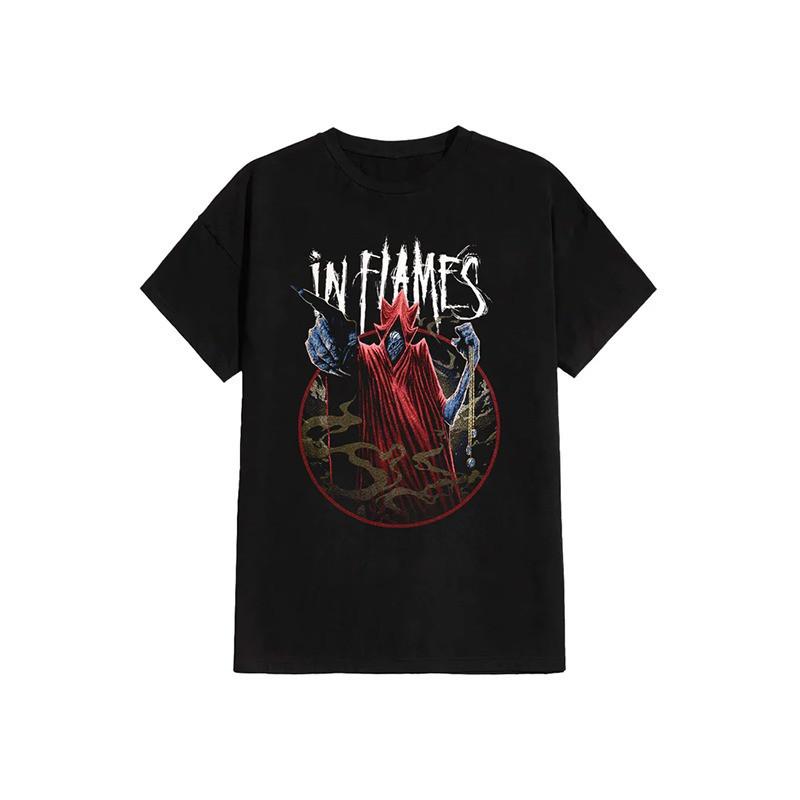 In Flames Loose Retro Mens Pure Cotton ShortSleeved TShirt for Summer in Swedish Melodic Metal Rock Style 4XL
In Flames Loose Retro Mens Pure Cotton ShortSleeved TShirt for Summer in Swedish Melodic Metal Rock Style 4XL