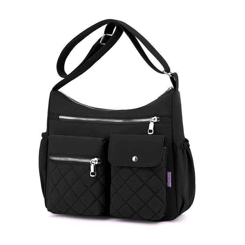 New Women Tote Bag Rhombus Quilted Nylon Lightweight Mom Bag Shoulder Crossbody Bag чёрный
New Women Tote Bag Rhombus Quilted Nylon Lightweight Mom Bag Shoulder Crossbody Bag чёрный