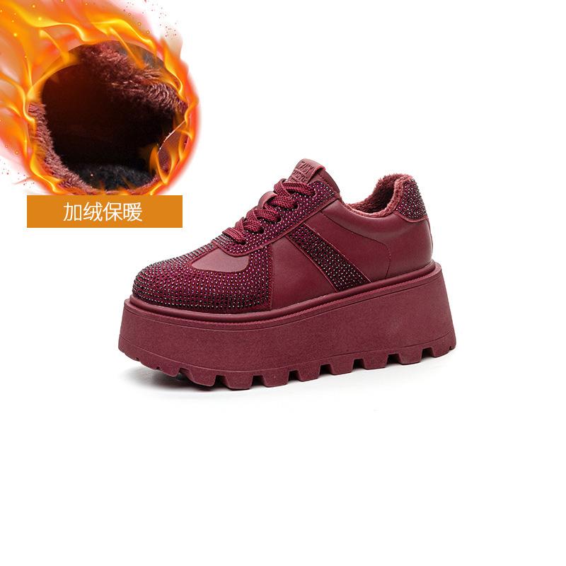 thick-soled spring models heightening women s retro matte leather plus rhinestones casual fashion sports board shoes women s shoes 34
thick-soled spring models heightening women s retro matte leather plus rhinestones casual fashion sports board shoes women s shoes 34