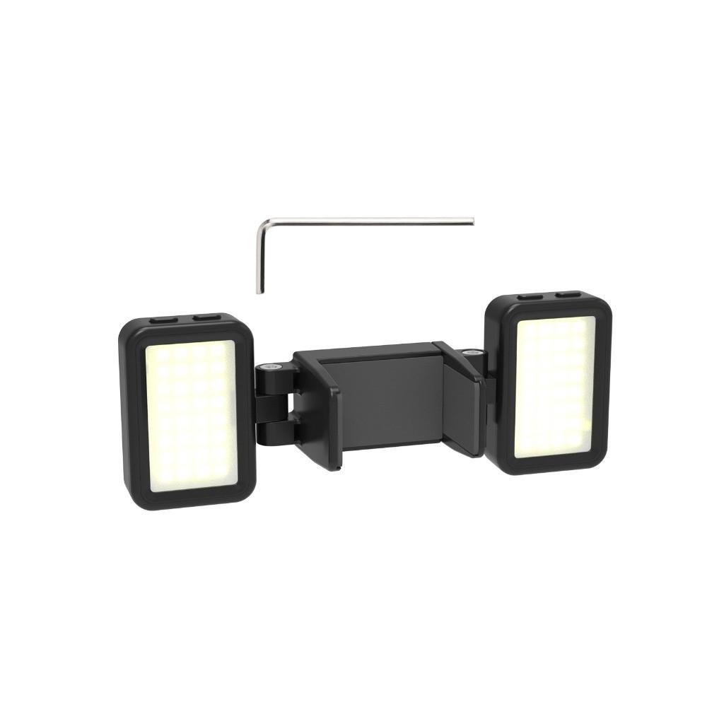Double Lamp Fill Light Rotatable Rechargeable LED Photography Lighting 5-Level Dimming Lightweight for DJI Osmo Pocket 3
Double Lamp Fill Light Rotatable Rechargeable LED Photography Lighting 5-Level Dimming Lightweight for DJI Osmo Pocket 3
