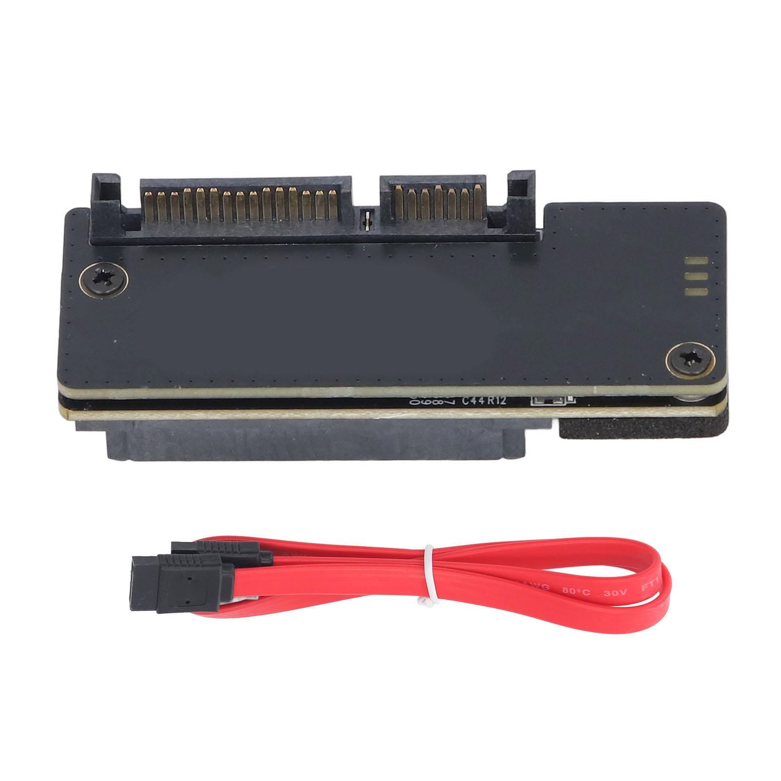 Serial ATA to SAS Adapter 6Gbps SSD Hard Disk Drive Serial ATA 22 Pin 7 15Pin to SAS 29 Pin Extensio
Serial ATA to SAS Adapter 6Gbps SSD Hard Disk Drive Serial ATA 22 Pin 7 15Pin to SAS 29 Pin Extensio