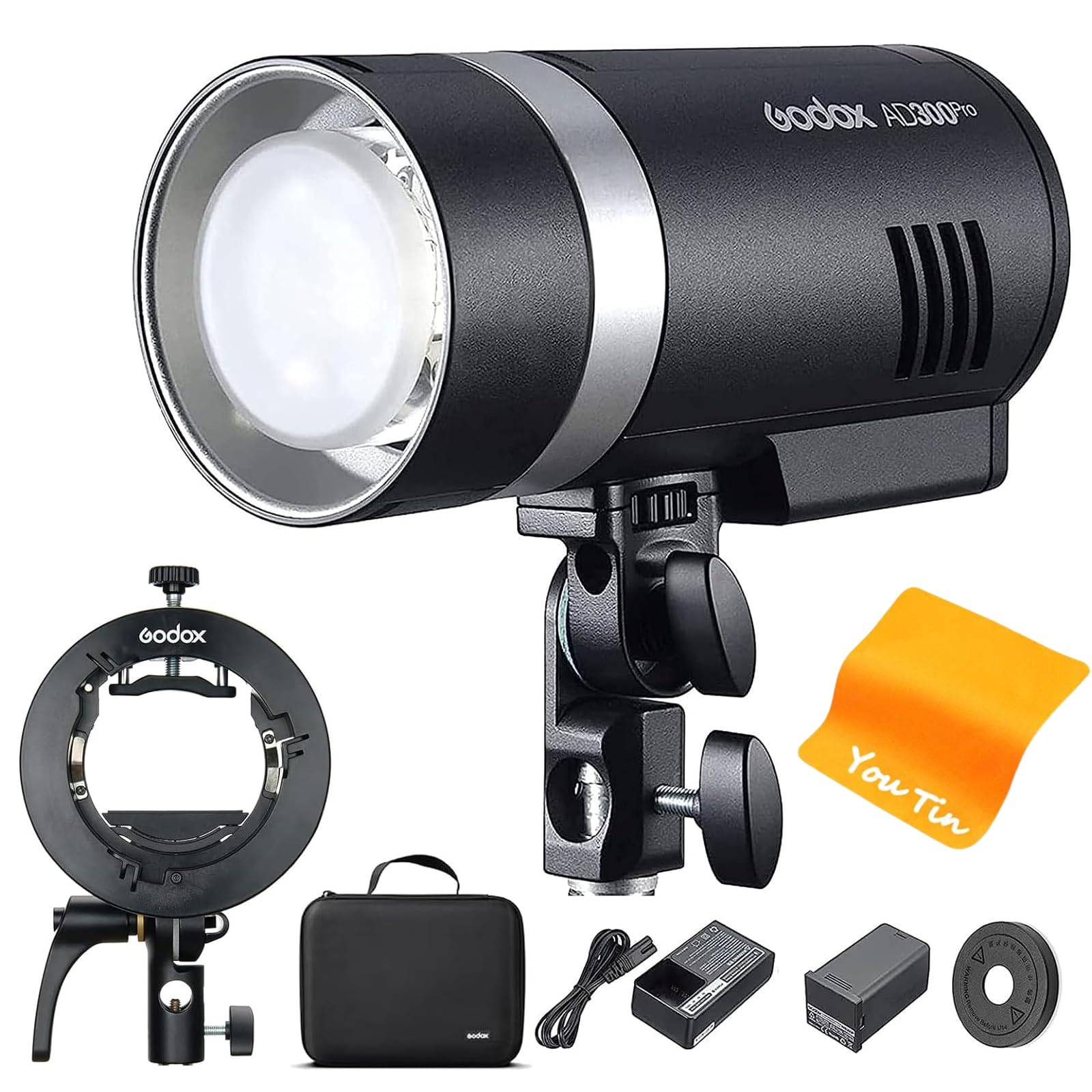 Authorized Agent Japanese Instruction Godox AD300Pro Flash Strobe 300Ws TTL for Studio 300W HSS Recycling Time 320 Times Full Power Flash S2 S Type
Authorized Agent Japanese Instruction Godox AD300Pro Flash Strobe 300Ws TTL for Studio 300W HSS Recycling Time 320 Times Full Power Flash S2 S Type