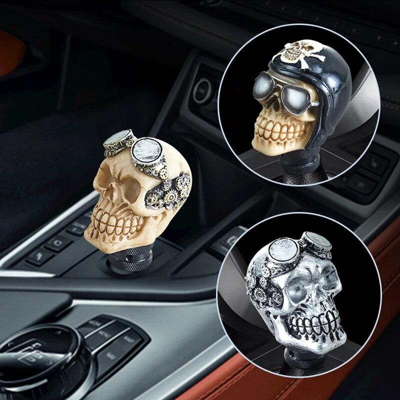 Universal Personality Skull Head Manual Car Gear Shift Knobs Gear Manual Transmission Gear Shift Knob Shifter Lever чорний
Universal Personality Skull Head Manual Car Gear Shift Knobs Gear Manual Transmission Gear Shift Knob Shifter Lever чорний