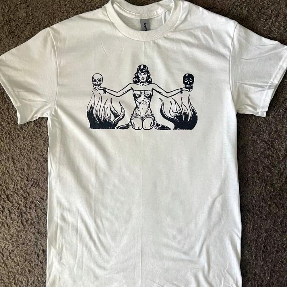 Skull Lady Printing White Grunge Tshirt Unisex Unisex Women Summer Short Sleeve 100 Cotton Tops Women Clothing Y2k 4XL
Skull Lady Printing White Grunge Tshirt Unisex Unisex Women Summer Short Sleeve 100 Cotton Tops Women Clothing Y2k 4XL