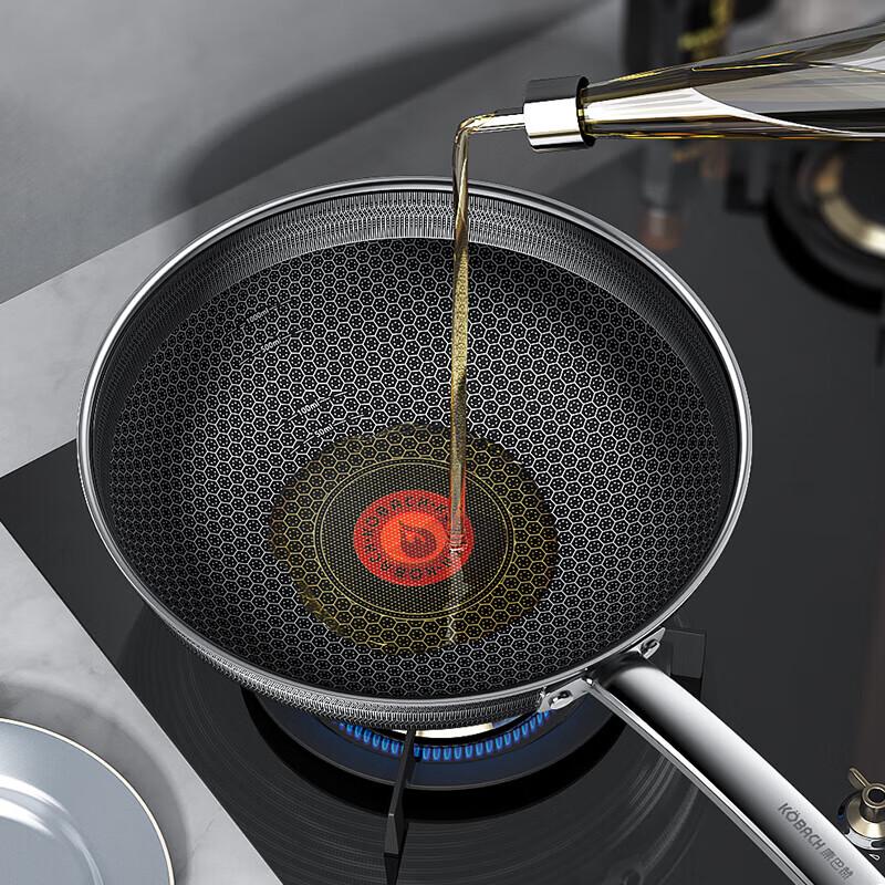 KBH KGH-C32A 32cm Non-Stick Stainless Steel Wok
KBH KGH-C32A 32cm Non-Stick Stainless Steel Wok
