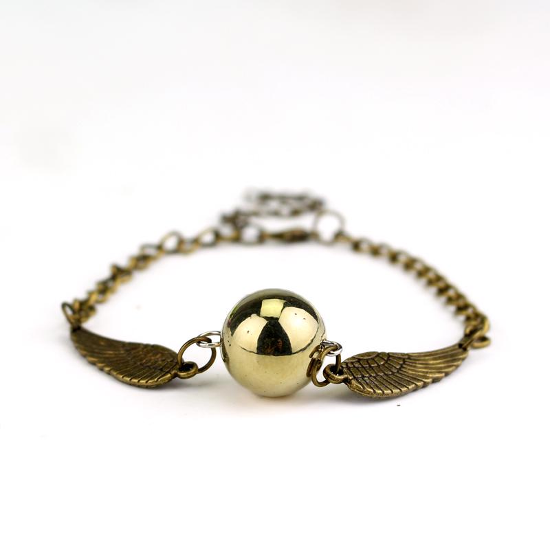 Harri Golden Snitch Bracelet Potter Multi Wings Snitchs Quidditch Ball Owl Hedwig Layer Handmade Bracelet for Fans Gifts
Harri Golden Snitch Bracelet Potter Multi Wings Snitchs Quidditch Ball Owl Hedwig Layer Handmade Bracelet for Fans Gifts