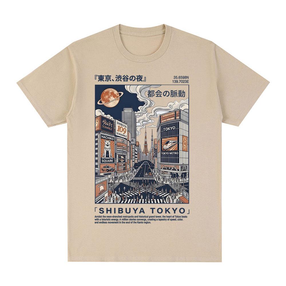 Shibuya Tokyo Illustration T-shirt Retro Japanese Style Cityscape Print T Shirt Short Sleeve Cotton Casual Oversized T Shirts 5XL різнокольоровий
Shibuya Tokyo Illustration T-shirt Retro Japanese Style Cityscape Print T Shirt Short Sleeve Cotton Casual Oversized T Shirts 5XL різнокольоровий