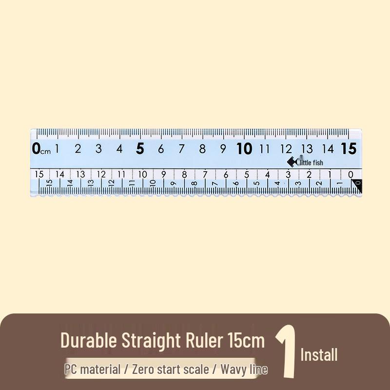 Student Stationery Set: Unbreakable Wave, Square, Thick Rulers for Drawing & Measurement (4-Piece) Unbreakable Ruler
Student Stationery Set: Unbreakable Wave, Square, Thick Rulers for Drawing & Measurement (4-Piece) Unbreakable Ruler