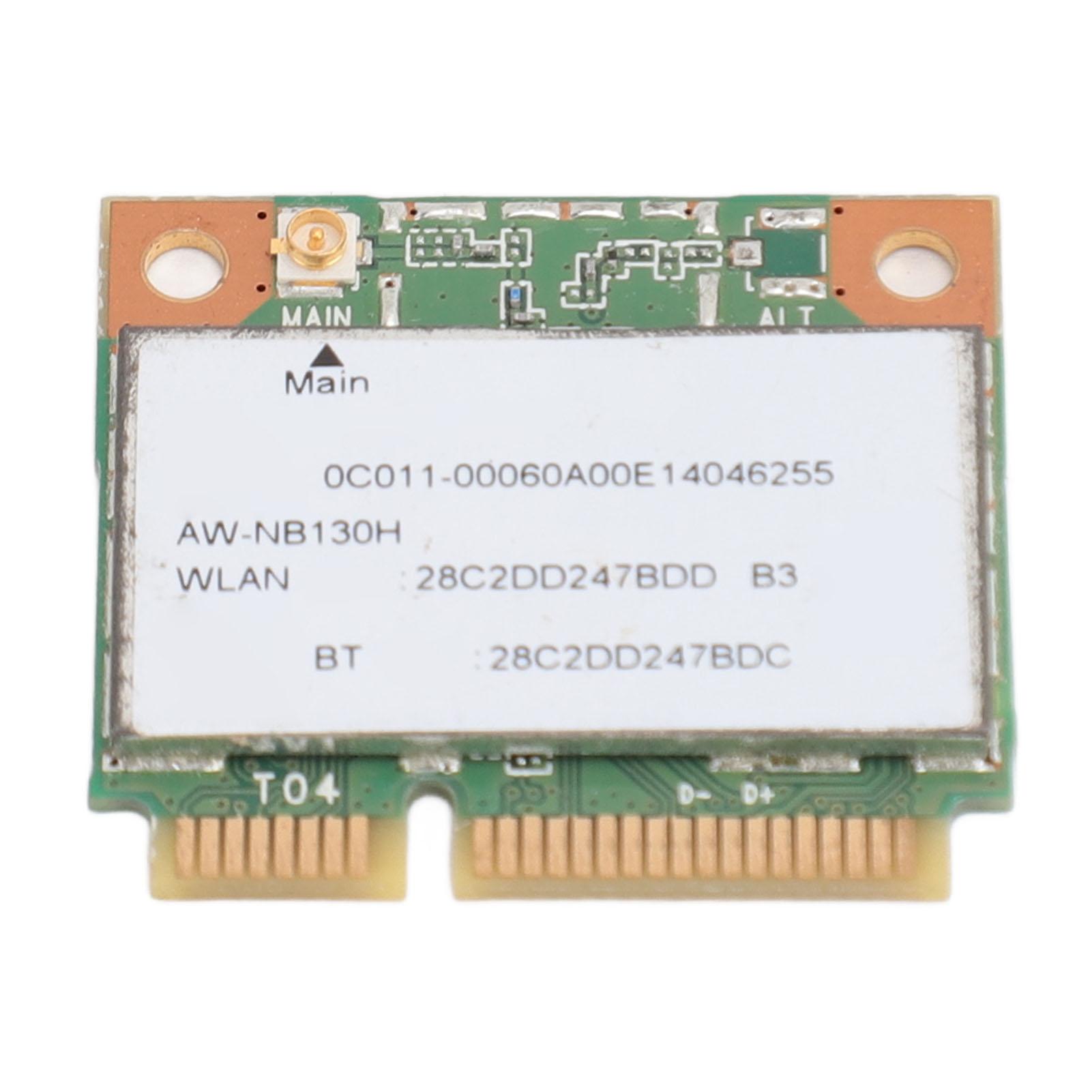 AW NB130H QCWB335 MINI PCIE Network Card Bluetooth 4.0 150Mbps WiFi Network Card Adapter for
AW NB130H QCWB335 MINI PCIE Network Card Bluetooth 4.0 150Mbps WiFi Network Card Adapter for