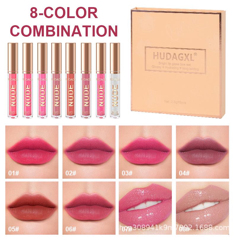 Стойкий, Водостойкий Матовый и Перламутровый Набор Блесков для Губ – Не Смазывается и Не Оставляет Следов на Чашке 2.5g x 8 красный
Стойкий, Водостойкий Матовый и Перламутровый Набор Блесков для Губ – Не Смазывается и Не Оставляет Следов на Чашке 2.5g x 8 красный