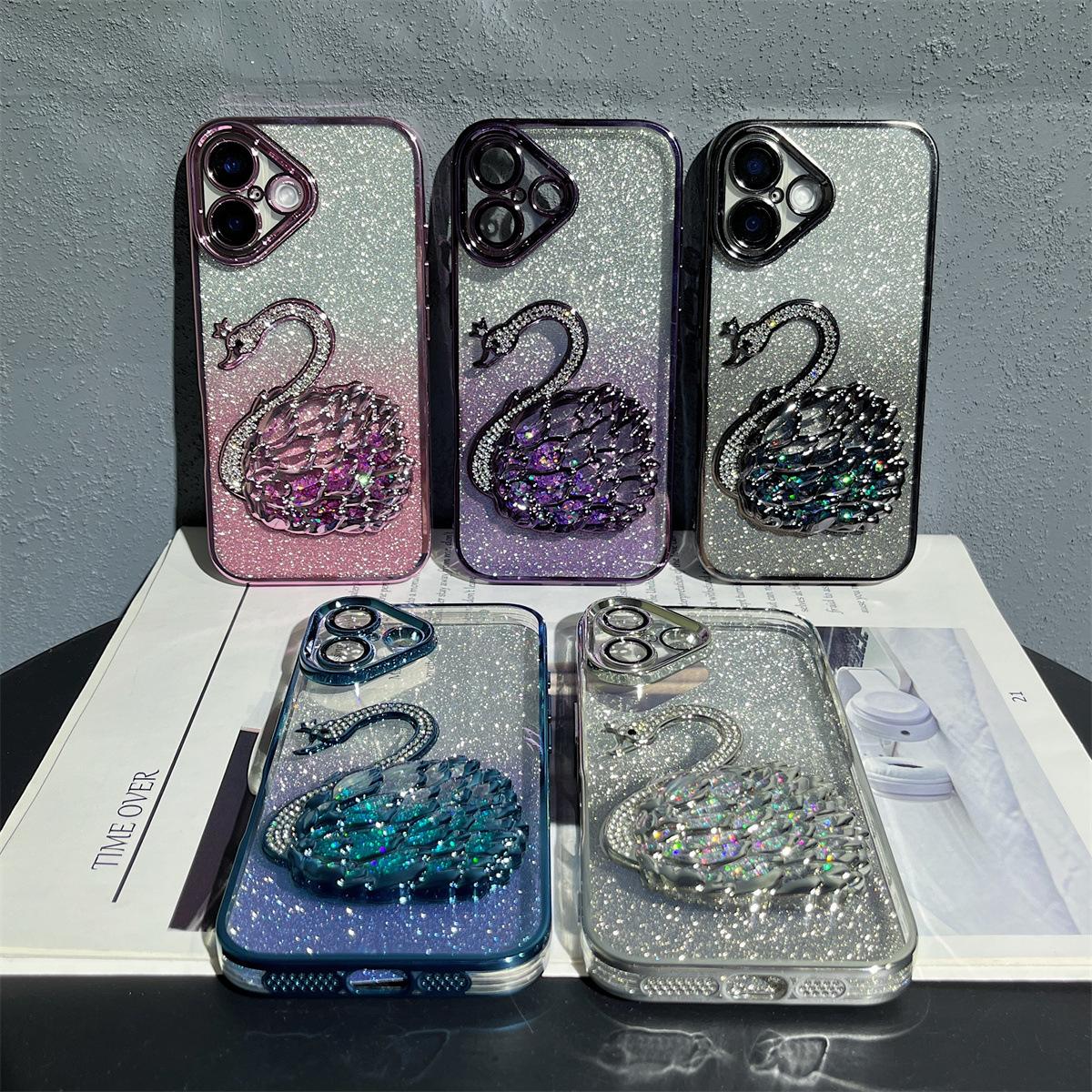 IPhone 16 Electroplated Three-dimensional Quicksand Swan Suitable for Apple 15 Promax Mobile Phone Case Gradient Glitter 13 Soft Set Apple 11
IPhone 16 Electroplated Three-dimensional Quicksand Swan Suitable for Apple 15 Promax Mobile Phone Case Gradient Glitter 13 Soft Set Apple 11