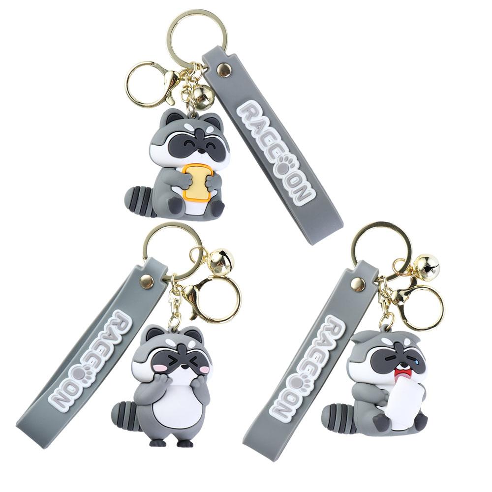 Cute Kawaii Animal Funny Backpack Decor Korean Kids Pendant Cartoon Keyring Raccoon Keychain shy
Cute Kawaii Animal Funny Backpack Decor Korean Kids Pendant Cartoon Keyring Raccoon Keychain shy