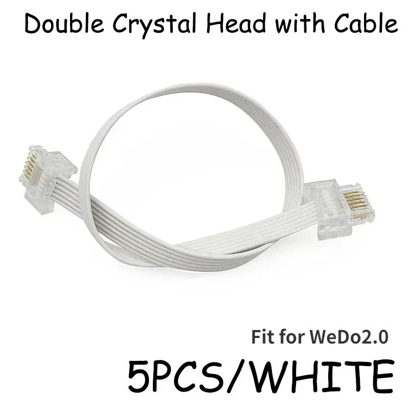 WEDO 2.0 Кабель із роз ємом Crystal Head, компонент Power Functions, будівельні блоки, деталі. Спеціально розроблений для EV3 Roboyic, технічної іграшки
WEDO 2.0 Кабель із роз ємом Crystal Head, компонент Power Functions, будівельні блоки, деталі. Спеціально розроблений для EV3 Roboyic, технічної іграшки