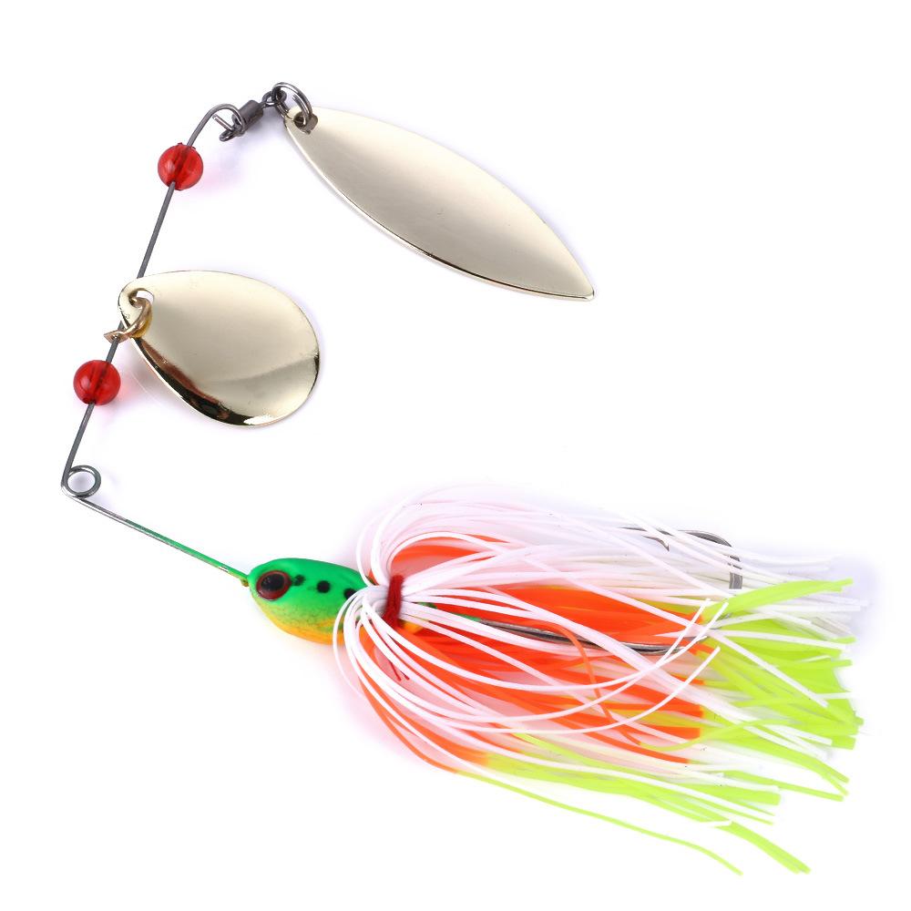 Willow Leaf Alloy Beard Lure 17g Rotating Fish-Shaped Sequin Bait Anti-Hook Bottom Fake Bait for Fishing 10CM-17G
Willow Leaf Alloy Beard Lure 17g Rotating Fish-Shaped Sequin Bait Anti-Hook Bottom Fake Bait for Fishing 10CM-17G